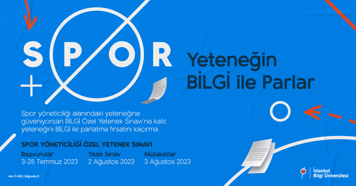 Spor Yöneticiliği Özel Yetenek Sınavı (2023) Spor Yöneticiliği Özel Yetenek Sınavı (2023)