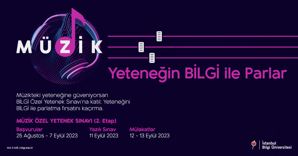 Müzik Bölümü Özel Yetenek Sınavı 2. Etap başvuruları başladı