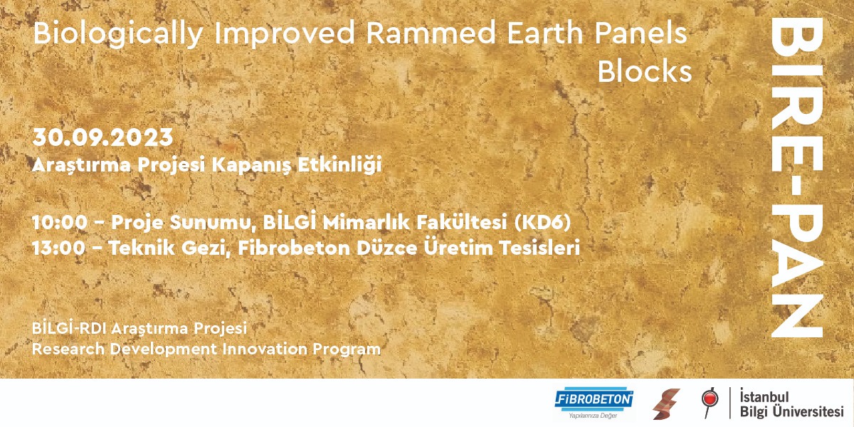 BİLGİ-RDI BIRE-PAN Araştırma Projesi Tanıtım/Kapanış Etkinliği BİLGİ-RDI BIRE-PAN Araştırma Projesi Tanıtım/Kapanış Etkinliği