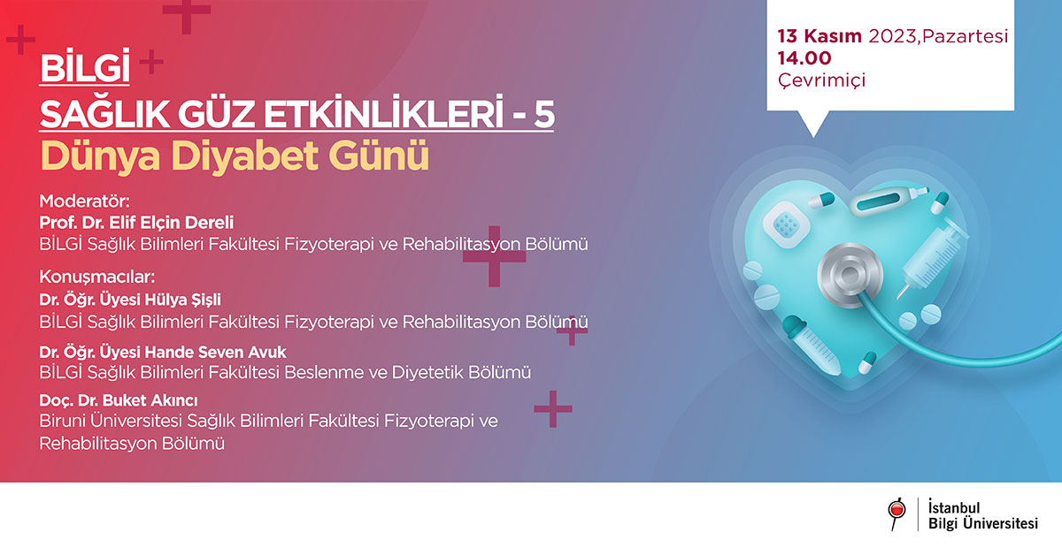 BİLGİ Sağlık Güz Etkinlikleri - 5 / Dünya Diyabet Günü BİLGİ Sağlık Güz Etkinlikleri - 5 / Dünya Diyabet Günü