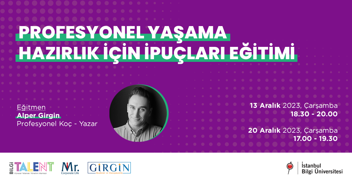 Profesyonel Yaşama Hazırlık için İpuçları Eğitimi Profesyonel Yaşama Hazırlık için İpuçları Eğitimi