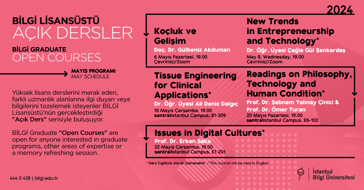 BİLGİ Graduate Academic İstanbul Bilgi University