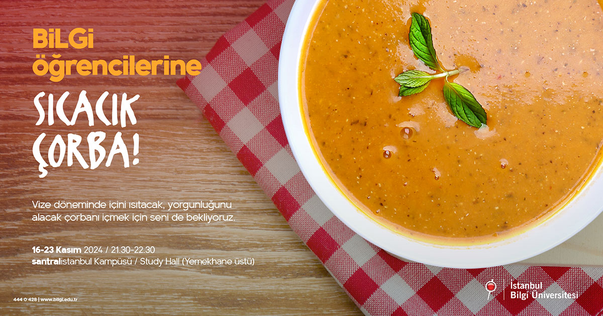BİLGİ Öğrencilerine Sıcacık Çorba BİLGİ Öğrencilerine Sıcacık Çorba