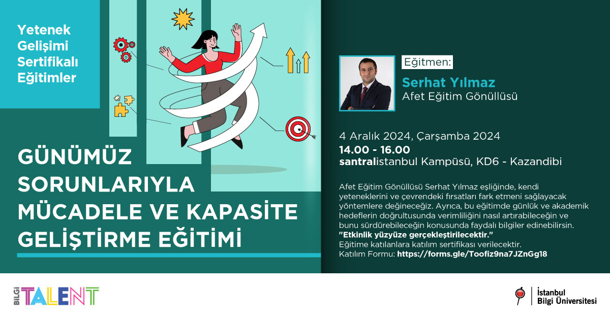 Günümüz Sorunlarıyla Mücadele ve Kapasite Geliştirme Eğitimi Günümüz Sorunlarıyla Mücadele ve Kapasite Geliştirme Eğitimi