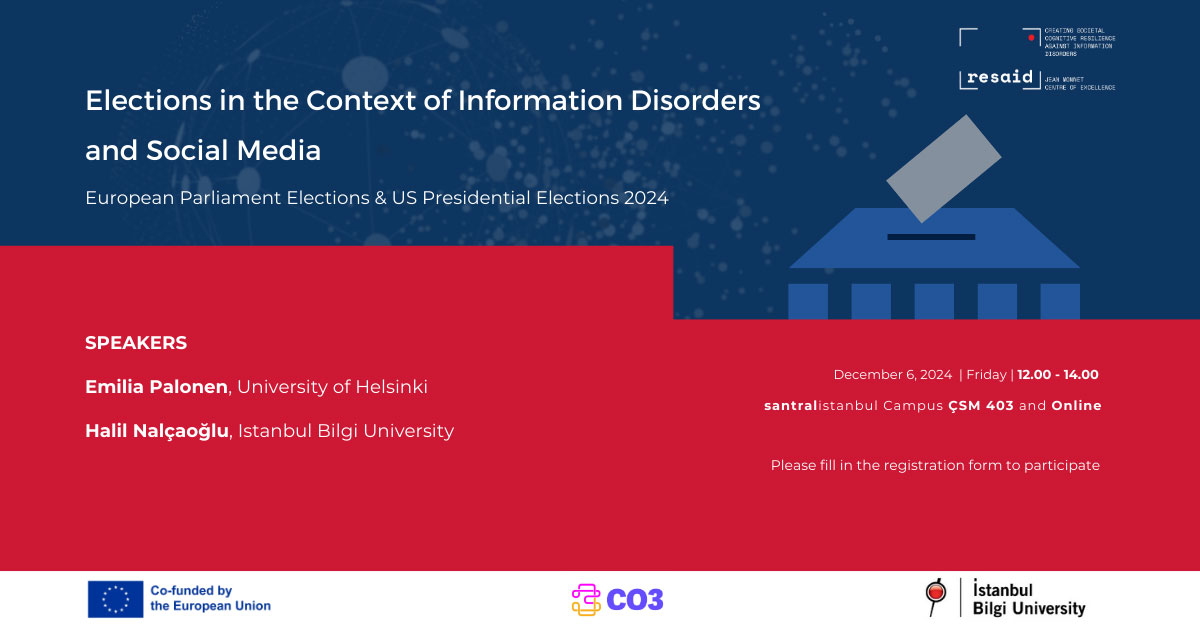 Elections in the Context of Information Discorders and Social Media Elections in the Context of Information Discorders and Social Media