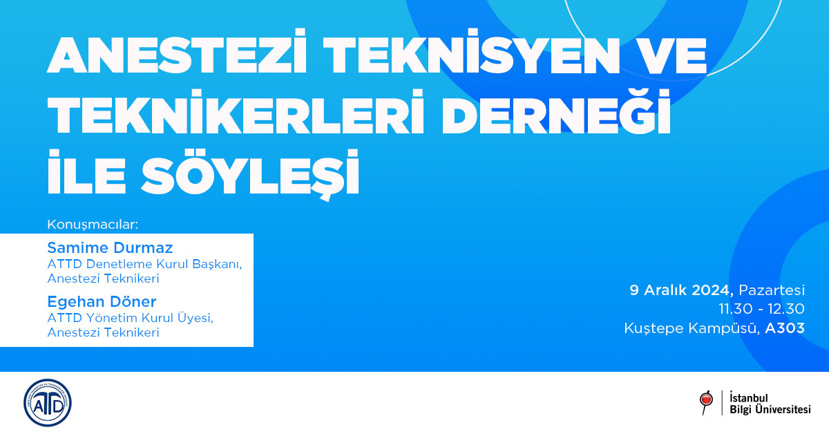 Anestezi Teknisyen ve Teknikerleri Derneği ile Söyleşi