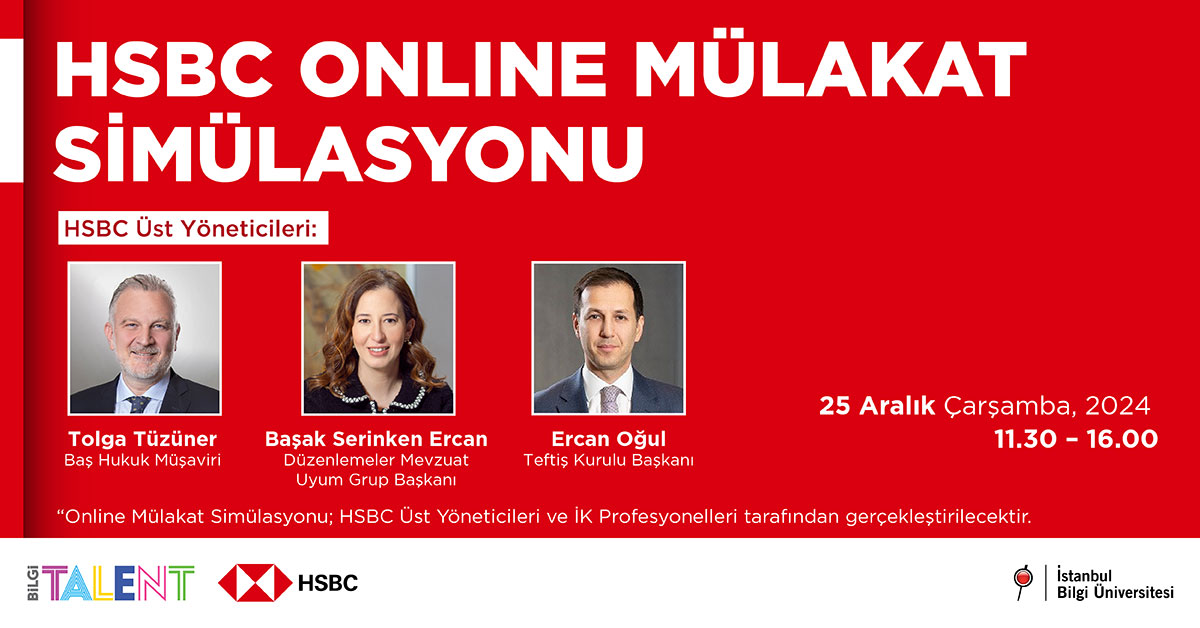 HSBC Online Mülakat Simülasyonu HSBC Online Mülakat Simülasyonu