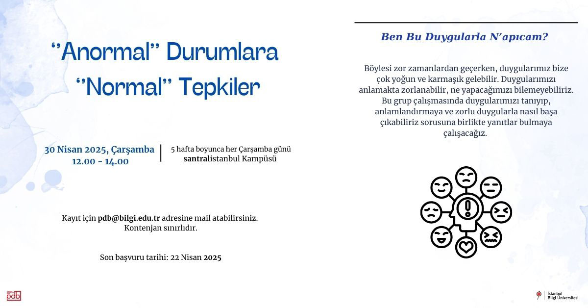 Ben Bu Duygularla N'apıcam?: "Anormal" Durumlara "Normal" Tepkiler Ben Bu Duygularla N'apıcam?: "Anormal" Durumlara "Normal" Tepkiler