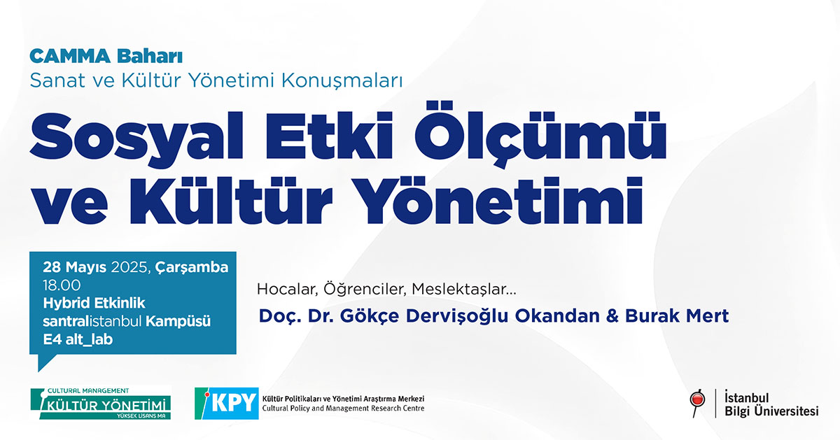 Camma Baharı: Sosyal Etki Ölçümü ve Kültür Yönetimi Camma Baharı: Sosyal Etki Ölçümü ve Kültür Yönetimi