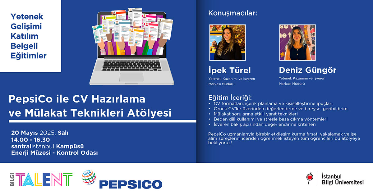 PepsiCo İle Cv Hazırlama ve Mülakat Teknikleri Atölyesi