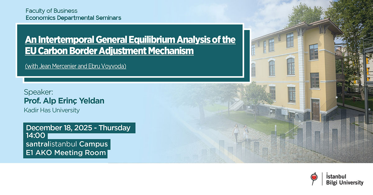 An Intertemporal General Equilibrium Analysis of the EU Carbon Border Adjustment Mechanism with Jean Mercenier and Ebru Voyvoda
