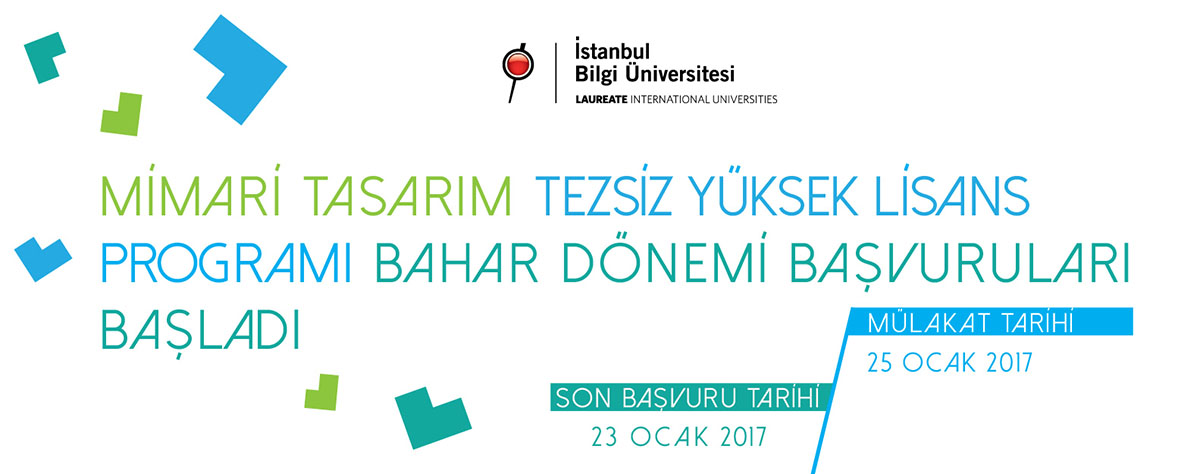Mimari Tasarım Programı Başvuruları