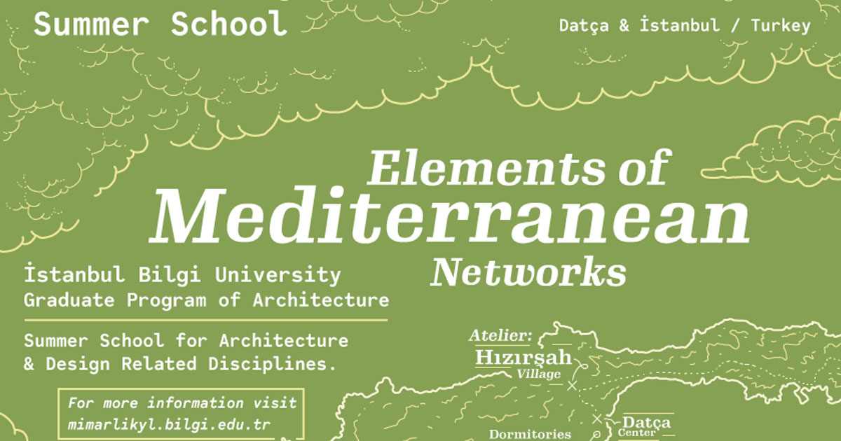 İstanbul Bilgi University Architectural Design Graduate Program Summer School Workshops