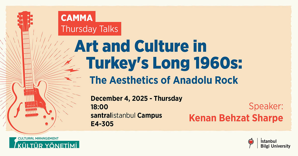 Camma Thursday Talks: Art and Culture in Turkey's Long 1960s - The Aesthetics of Anadolu Rock
