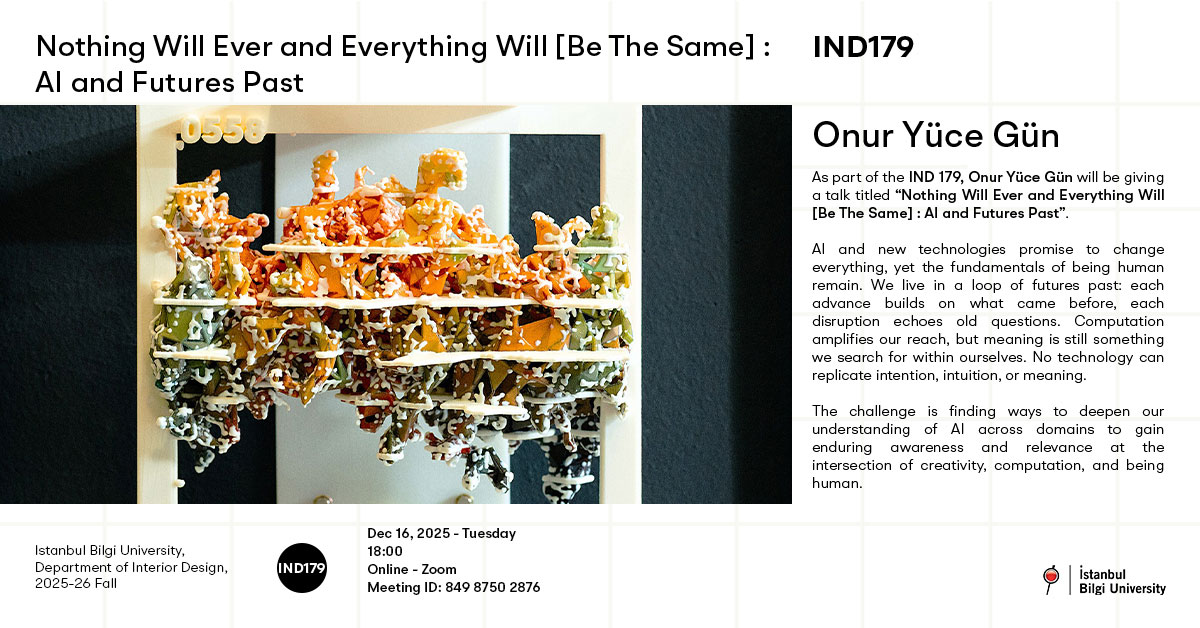 Nothing Will Ever and Everything Will (Be The Same)- AI and Futures Past