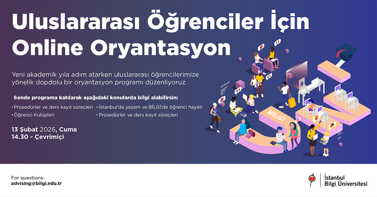 Uluslararası Öğrenciler için Online Oryantasyon