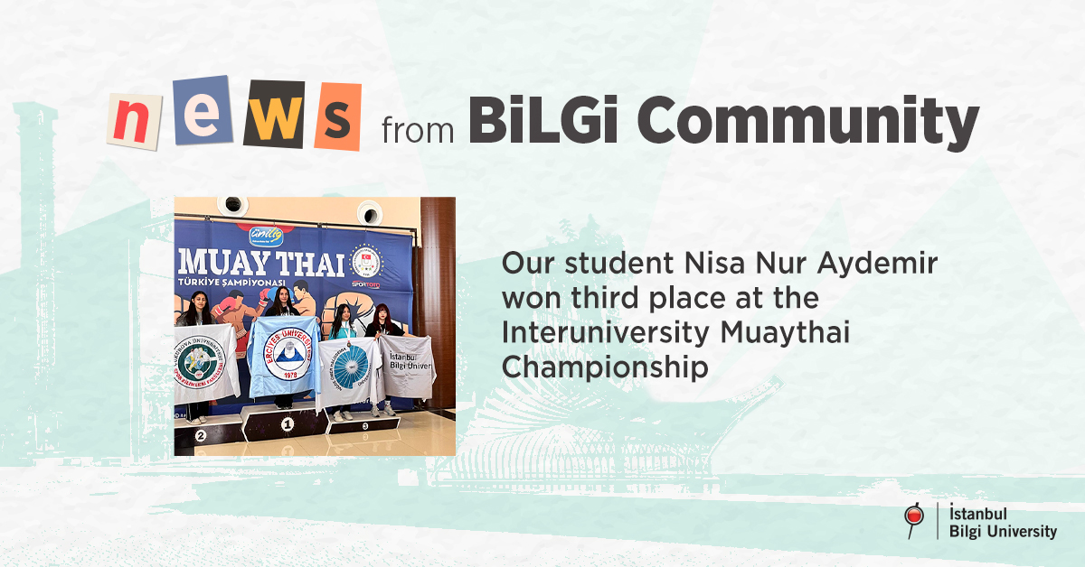 Our student Nisa Nur Aydemir won third place at the Interuniversity Muaythai Championship
