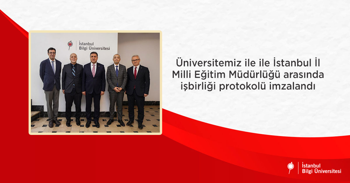 Üniversitemiz ile ile İstanbul İl Milli Eğitim Müdürlüğü arasında işbirliği protokolü imzalandı