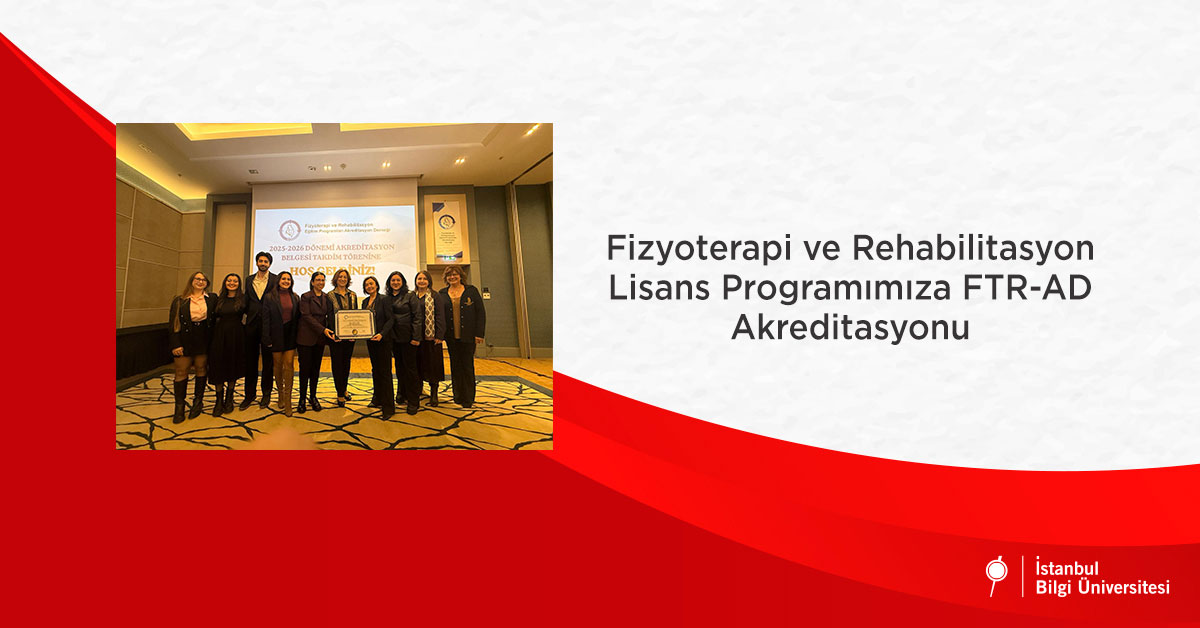 Fizyoterapi ve Rehabilitasyon Lisans Programımıza FTR-AD Akreditasyonu