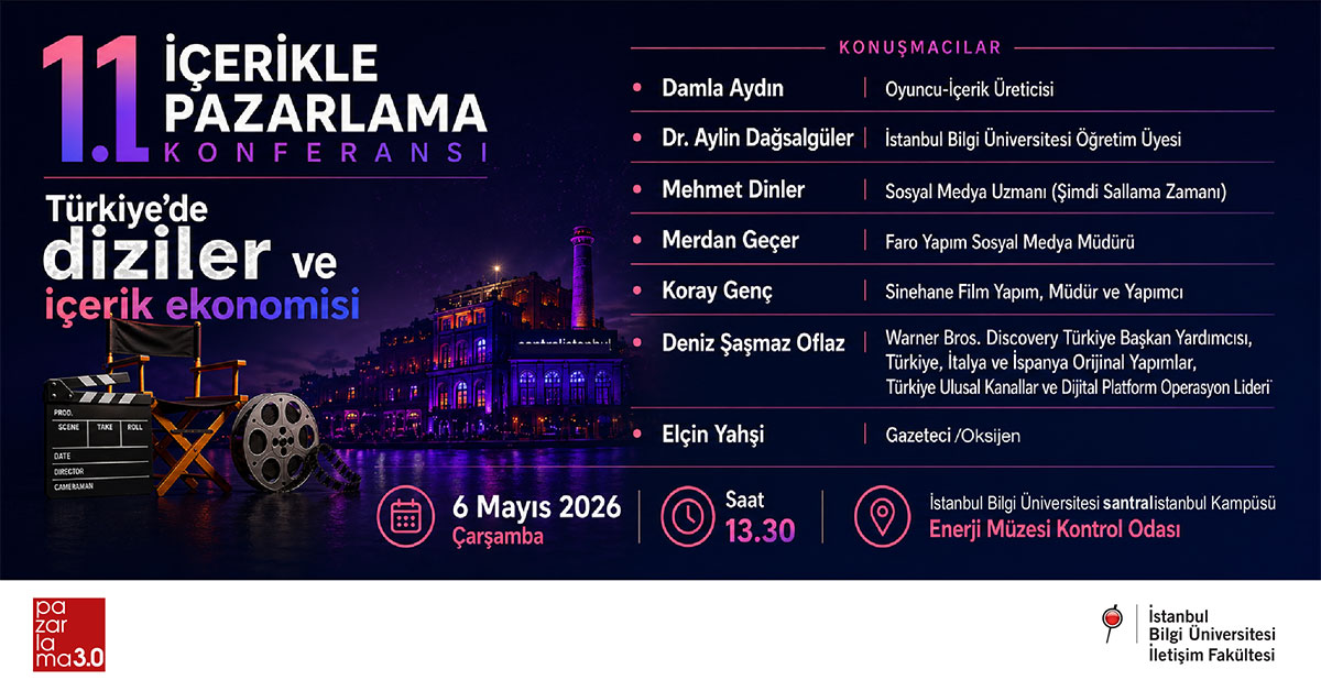 11. İçerikle Pazarlama Konferansı - Türkiye'de Diziler ve İçerik Ekonomisi
