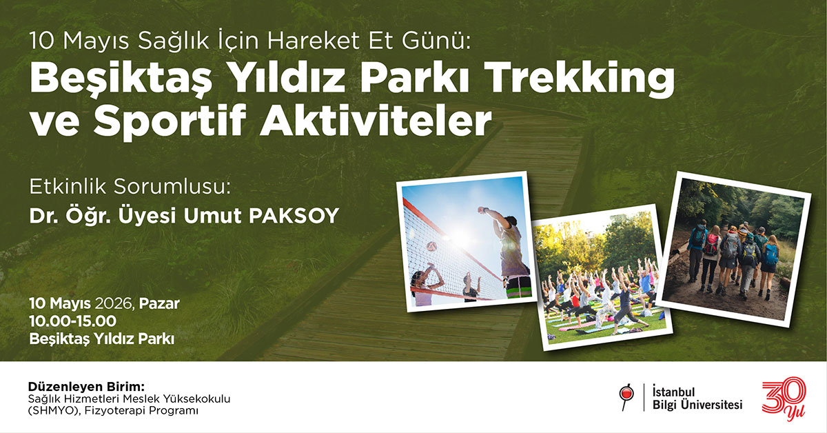 10 Mayıs Sağlık İçin Hareket Et Günü: Beşiktaş Yıldız Parkı Trekking ve Sportif Aktiviteler