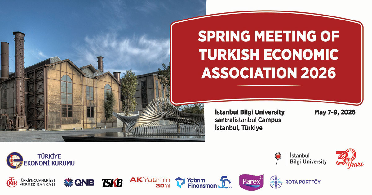 Spring Meeting Of Turkish Economic Association 2026