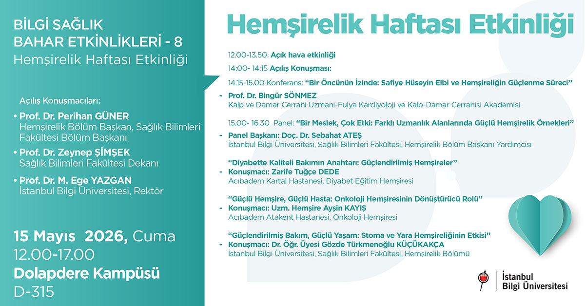 BİLGİ Sağlık Bahar Etkinlikleri– 8 Hemşirelik Haftası Etkinliği