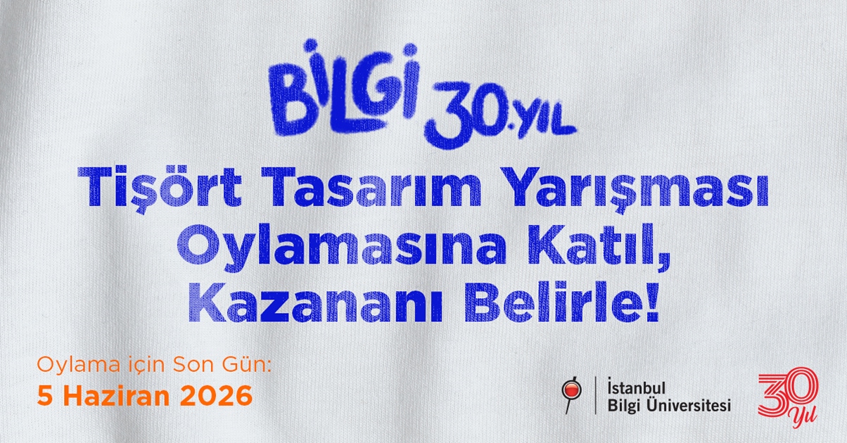 BİLGİ 30. Yıl Tişört Tasarım Yarışması’nda oylama süreci başladı
