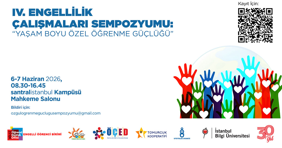 IV. Engellilik Çalışmaları Sempozyumu: Yaşam Boyu Özel Öğrenme Güçlüğü