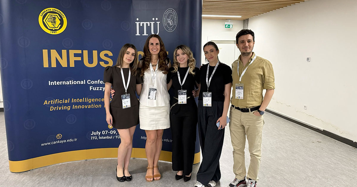 Participation of BİLGİ Department of Industrial Engineering students and alumni at the INFUS 2026 academic conference
